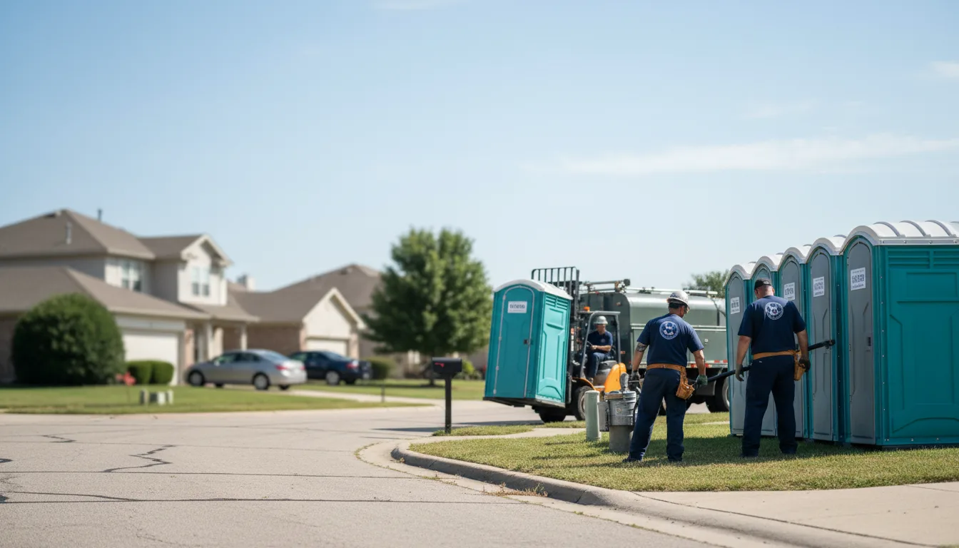 Porta Potty Rental in Tecumseh, NE near me